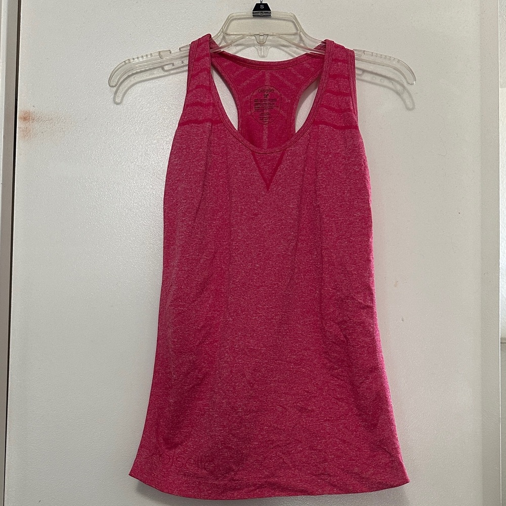 Oiselle Women's Pink Running Tank Top